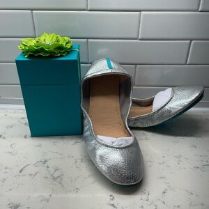 Tieks Silver Women's Flats